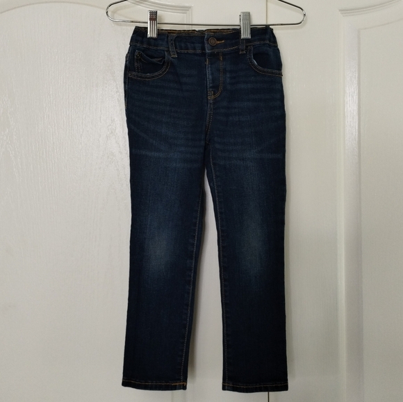 Children's Place Skinny denim Jeans 5T Girls Adjustable Stretch waist - Picture 1 of 9